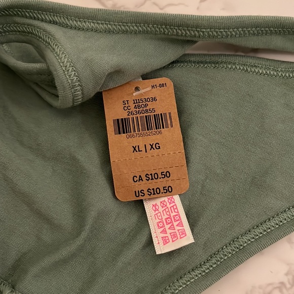 NWT VS PINK Cotton Thong Panty SZ XL - Picture 3 of 4